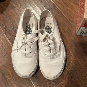 Vans authentic true white